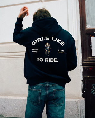 Sudadera Girls Like to Ride