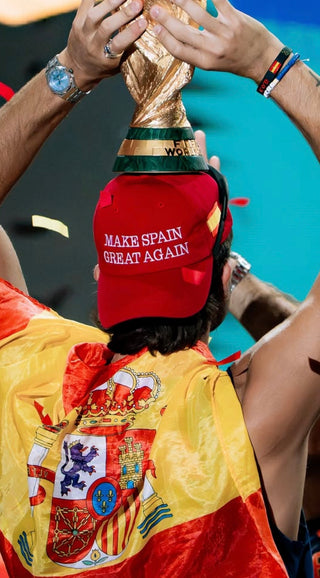 GORRA FERRAN MAKE SPAIN GREAT AGAIN MUNDIAL ESPAÑA MARCA CANALLITA