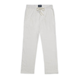 Pantalón de lino pinzas Canolli Cream