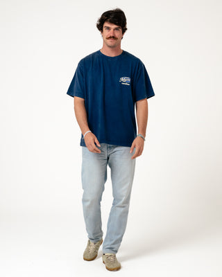 Camiseta Mujeres Navy desgastado