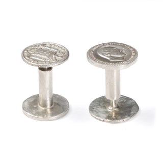 Gemelos Peseta - Plata de Ley 925