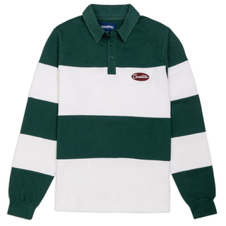 Polo de Rugby verde y blanco