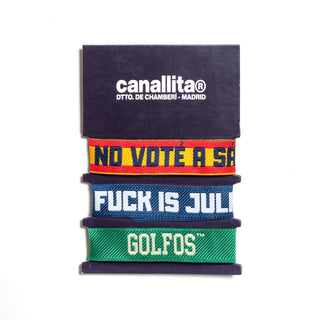 Pack de pulseras Canallita 1