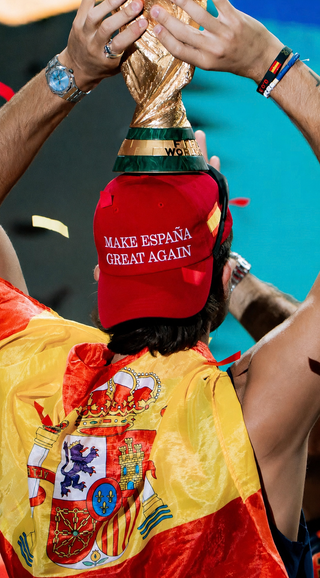 gorra ferran make spain españa great again mundial canallita